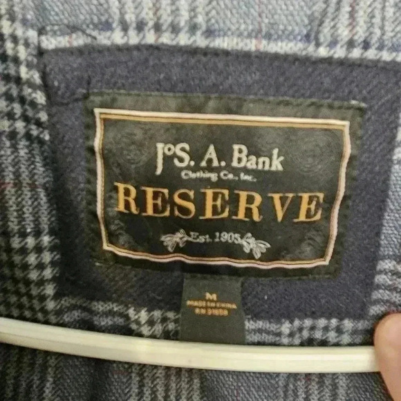 Jos. A Banks Reserve Wool Blend Jacket Size Medium EUC - Picture 9 of 14